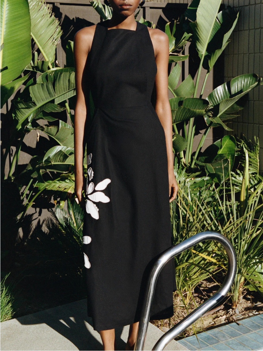 Zara Floral Embroidered Dress